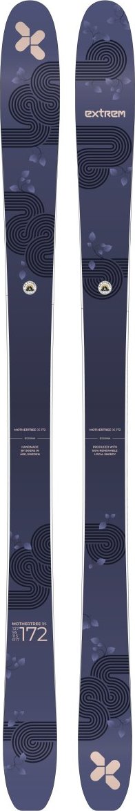 Extrem Skis Women's Mothertree 95 Purple Laskettelusukset 158