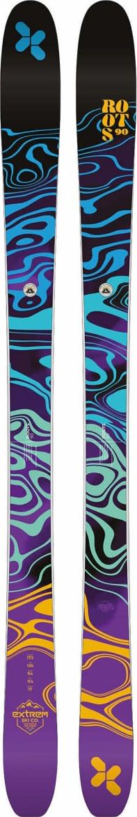 Extrem Skis Kids’ Roots 90 Black