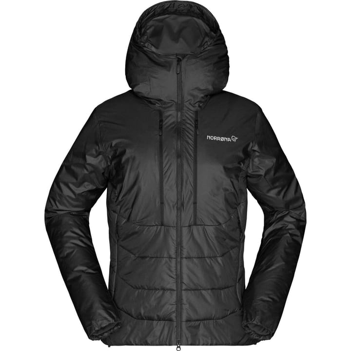 Norrøna Trollveggen Primaloft100 Zip Hood W's Caviar Norrøna