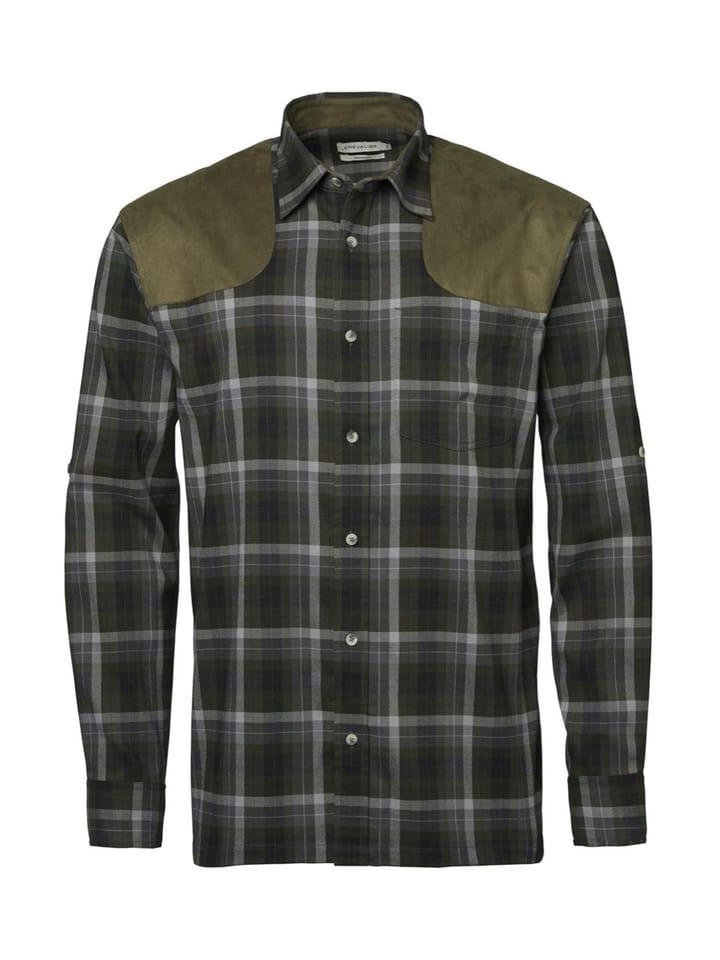 Chevalier Men´s Chill Coolmax Shirt Fern Green Checked Chevalier