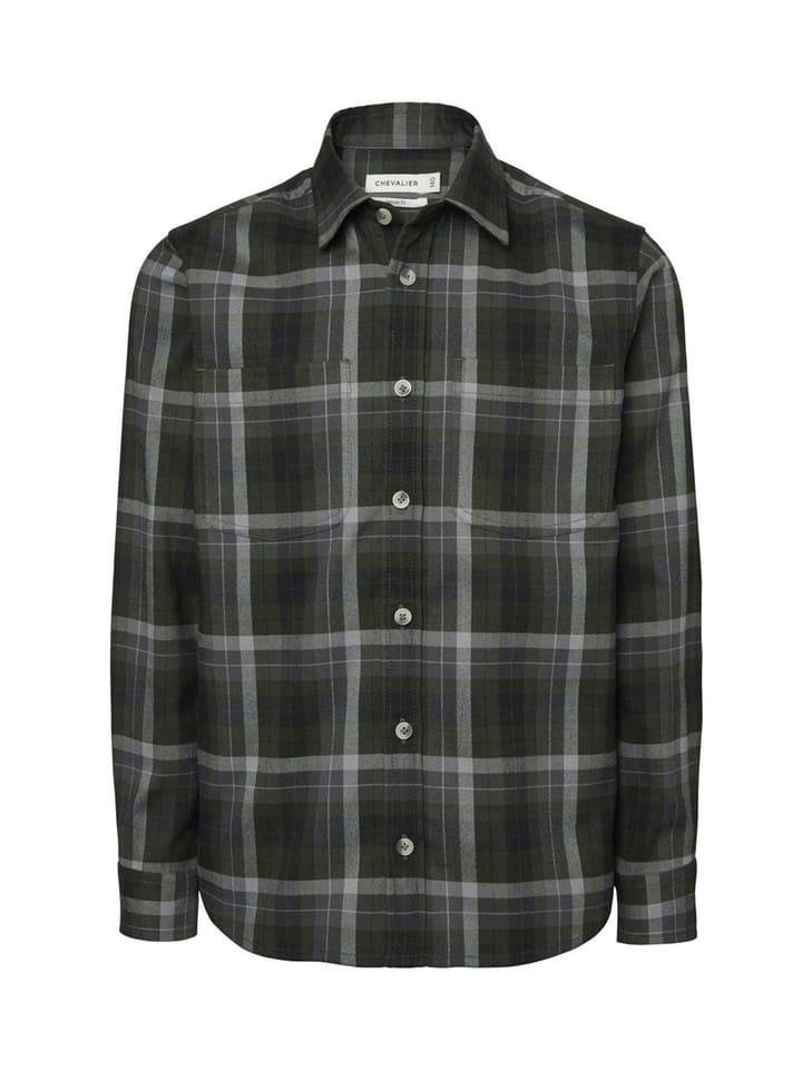 Chevalier Cub Coolmax Shirt Junior Fern Green Checked Chevalier