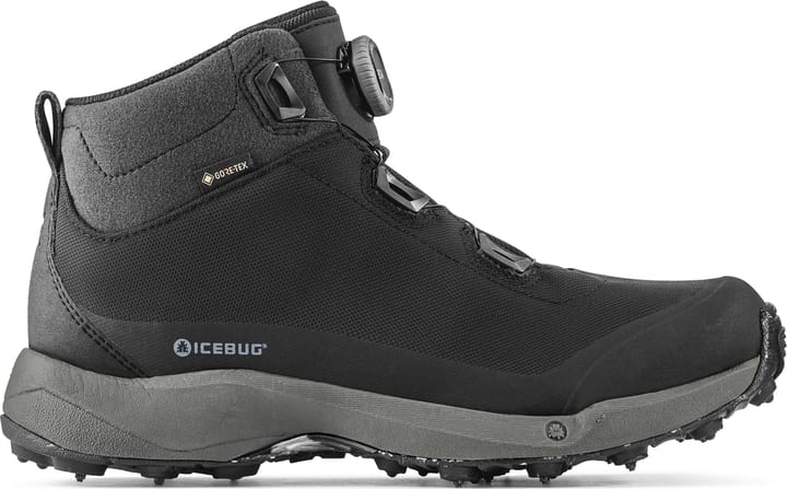 Icebug Men's Stavre BUGrip GORE-TEX Black/Granite Icebug