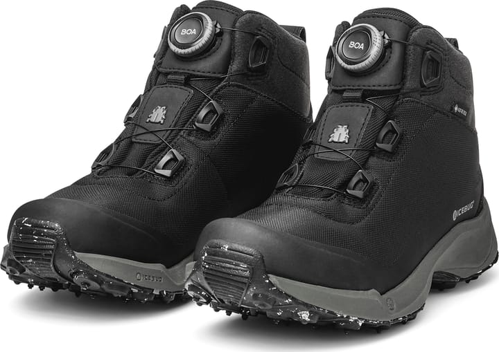Icebug Men's Stavre BUGrip GORE-TEX Black/Granite Icebug