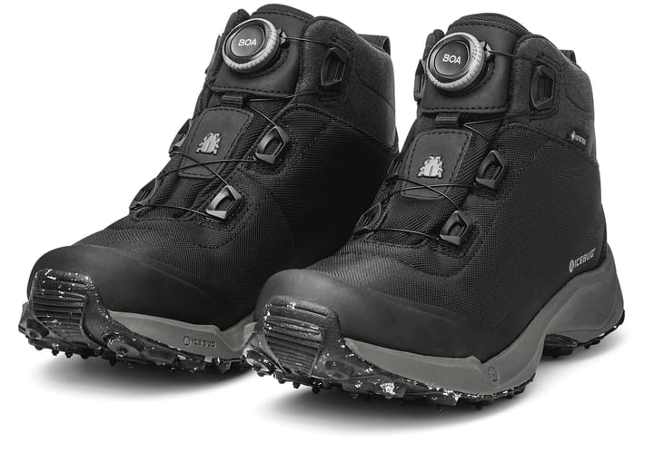 Icebug Women's Stavre BUGrip GORE-TEX Black/Granite Icebug Icebug Women's Stavre BUGrip GORE-TEX Black/Granite Icebug