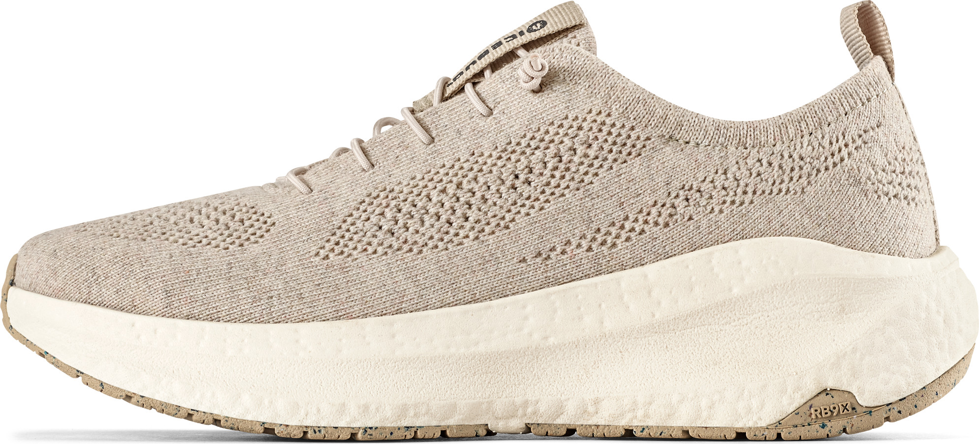 Icebug Men's Aura Rewool RB9X Melangesand Vandringsskor 37.5