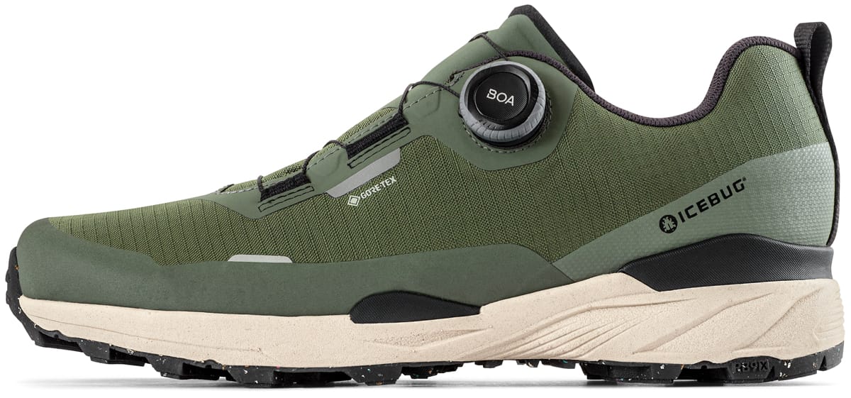 Icebug Men's Rover 2 RB9X GORE-TEX Lightmoss/black