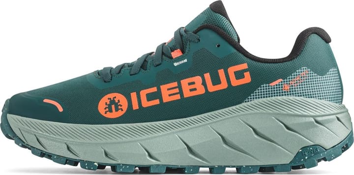 Icebug Men's Arcus 2 RB9X Gore-Tex Seamoss/coral Icebug