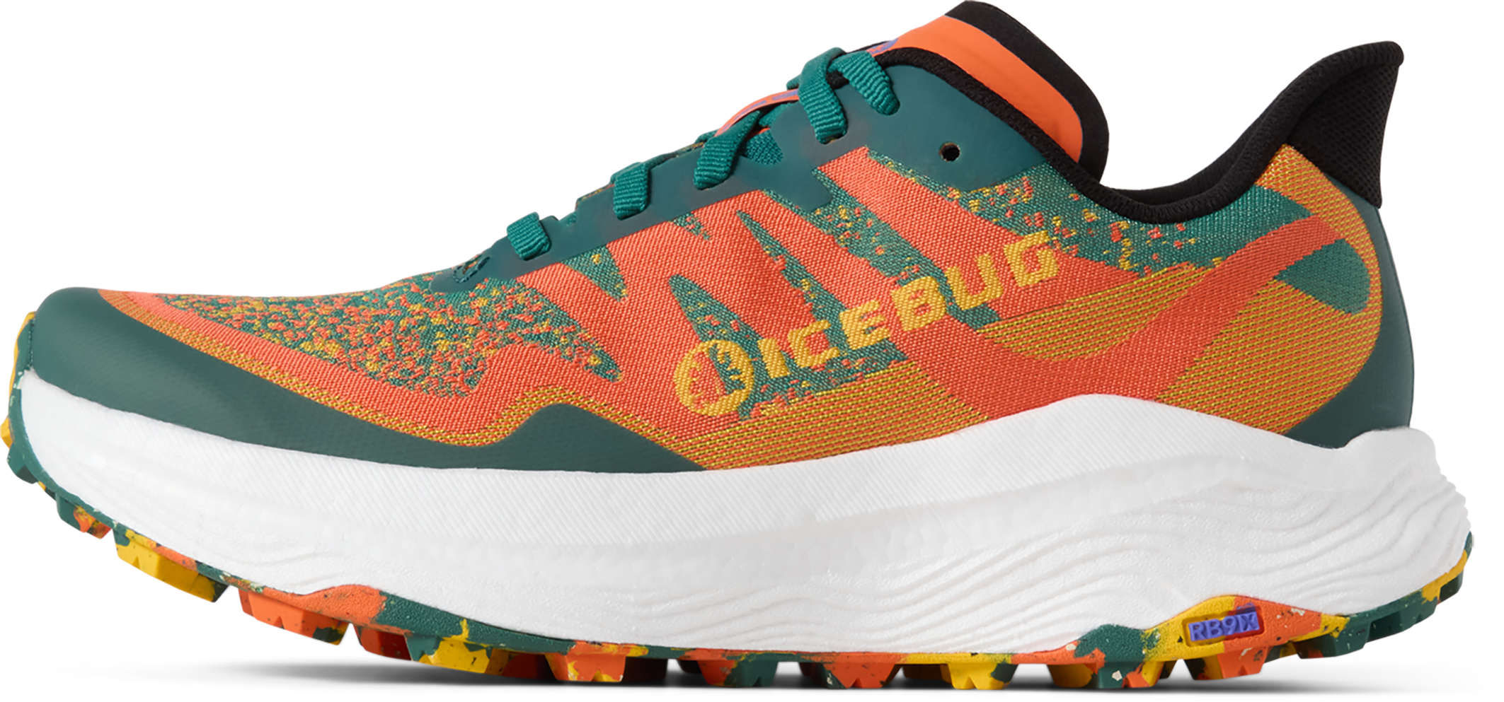 Icebug Women's J&auml;rv RB9X Grapefruit/green