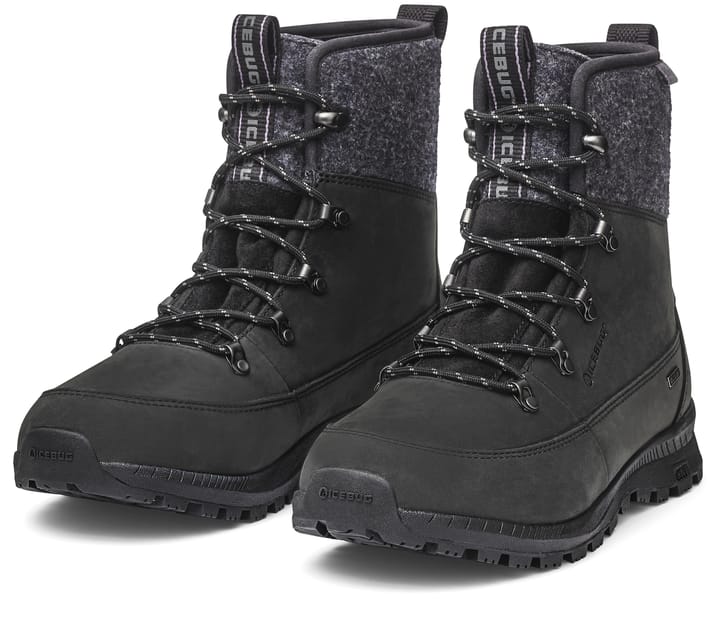 Icebug Unisex Adak ReWool NT Black/Grey Icebug
