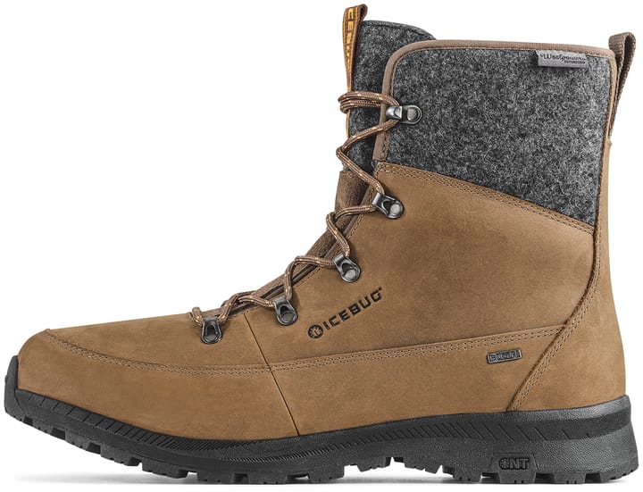 Icebug Unisex Adak ReWool NT Coffee/Grey Icebug