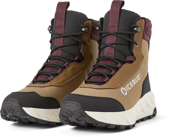 Icebug Unisex Moen Nordic Traction Breen/darkcherry Icebug