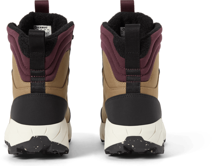 Icebug Unisex Moen BUGrip Breen/darkcherry Icebug