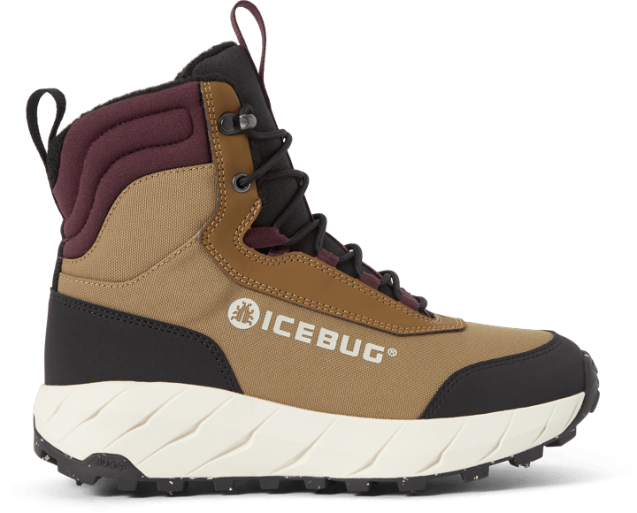 Icebug Unisex Moen BUGrip Breen/darkcherry Icebug