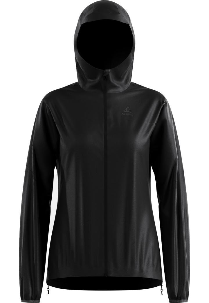 Odlo Women's Zeroweight Waterproof Jacket Black - Black Odlo