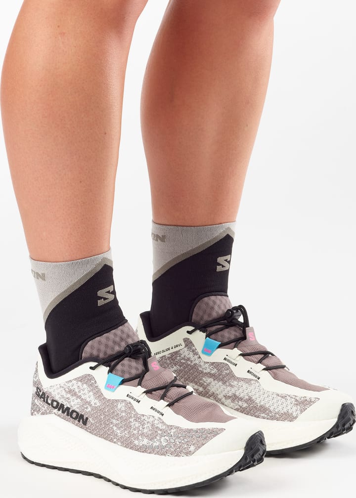 Salomon Women's Aero Glide 4 Grvl Vanilla Ice/Black/Iron Salomon