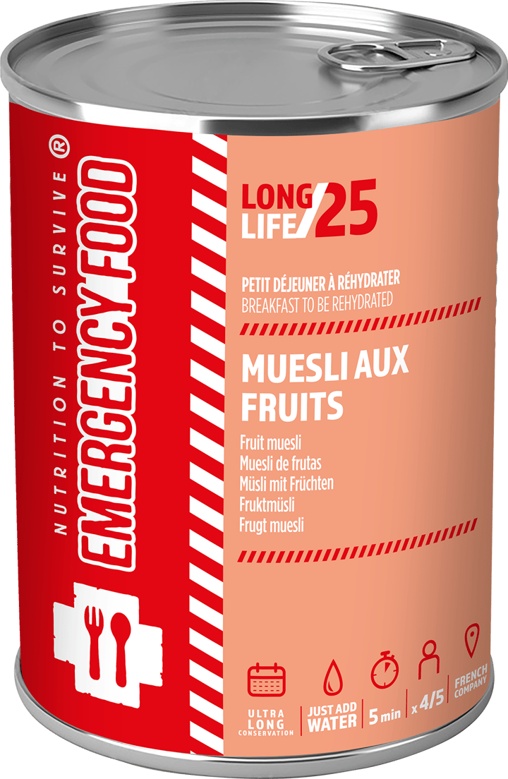Emergency Food Fruit Muesli 5-port Onecolour Emergency Food
