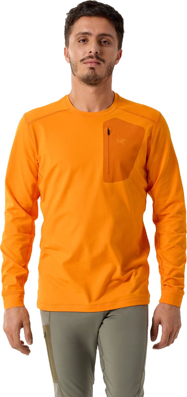Arc'teryx Men's Rho Lt Crew Neck Blaze Arc'teryx