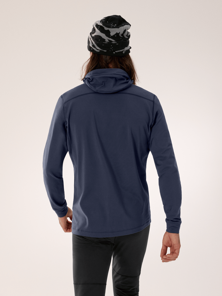 Arc'teryx Men's Rho Lt Hoody  Black Sapphire II Arc'teryx