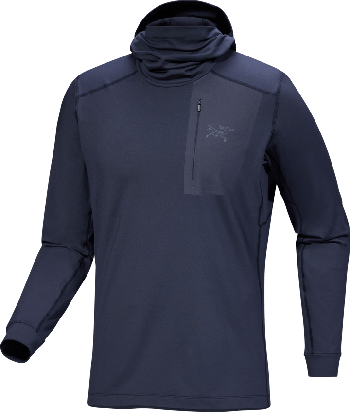 Arc'teryx Men's Rho Lt Hoody  Black Sapphire II Arc'teryx