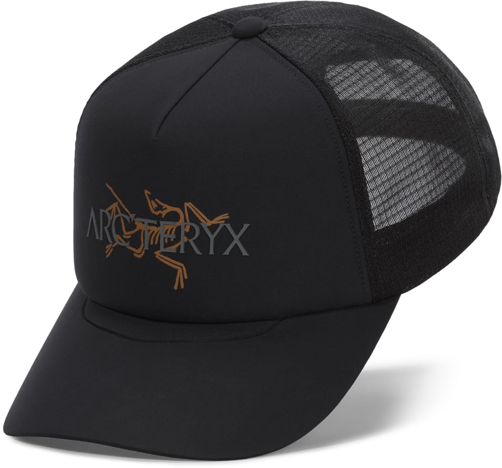 Arc'teryx Bird Word Trucker Hat 24k Black