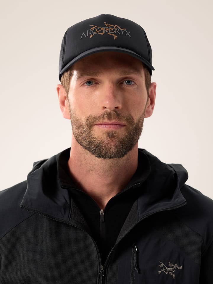 Arc'teryx Bird Word Trucker Hat 24k Black Arc'teryx