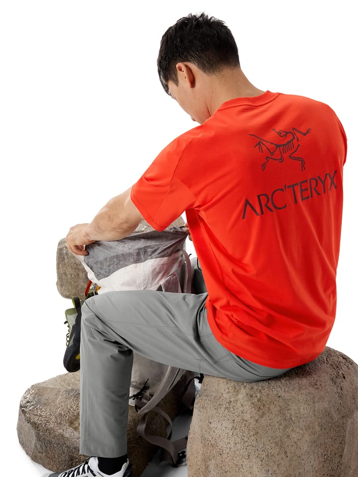 Arc'teryx Men's Kragg SL Cotton Bird Word Shortsleeve Dynasty/Mars Arc'teryx