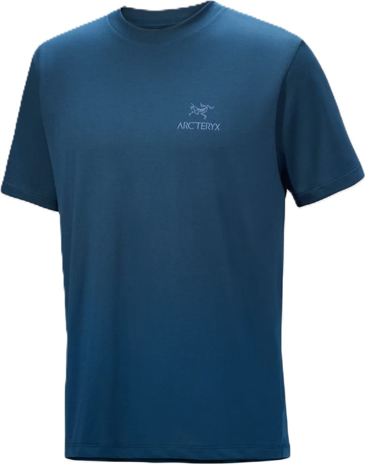 Arc'teryx Men's Kragg SL Cotton Bird Word Shortsleeve Nightscape / Light Night Arc'teryx