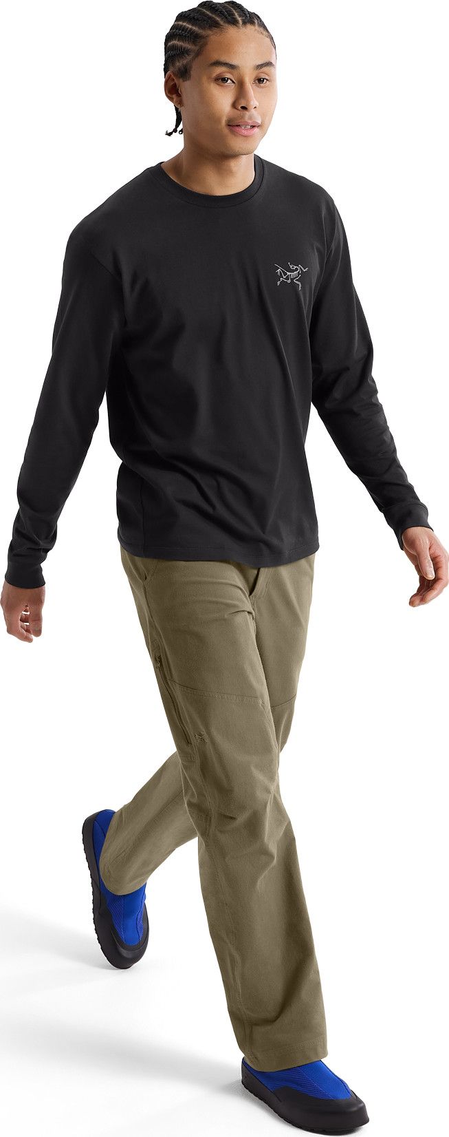 Arc'teryx Men's Kragg SL Cotton Longsleeve Shirt  Black Arc'teryx