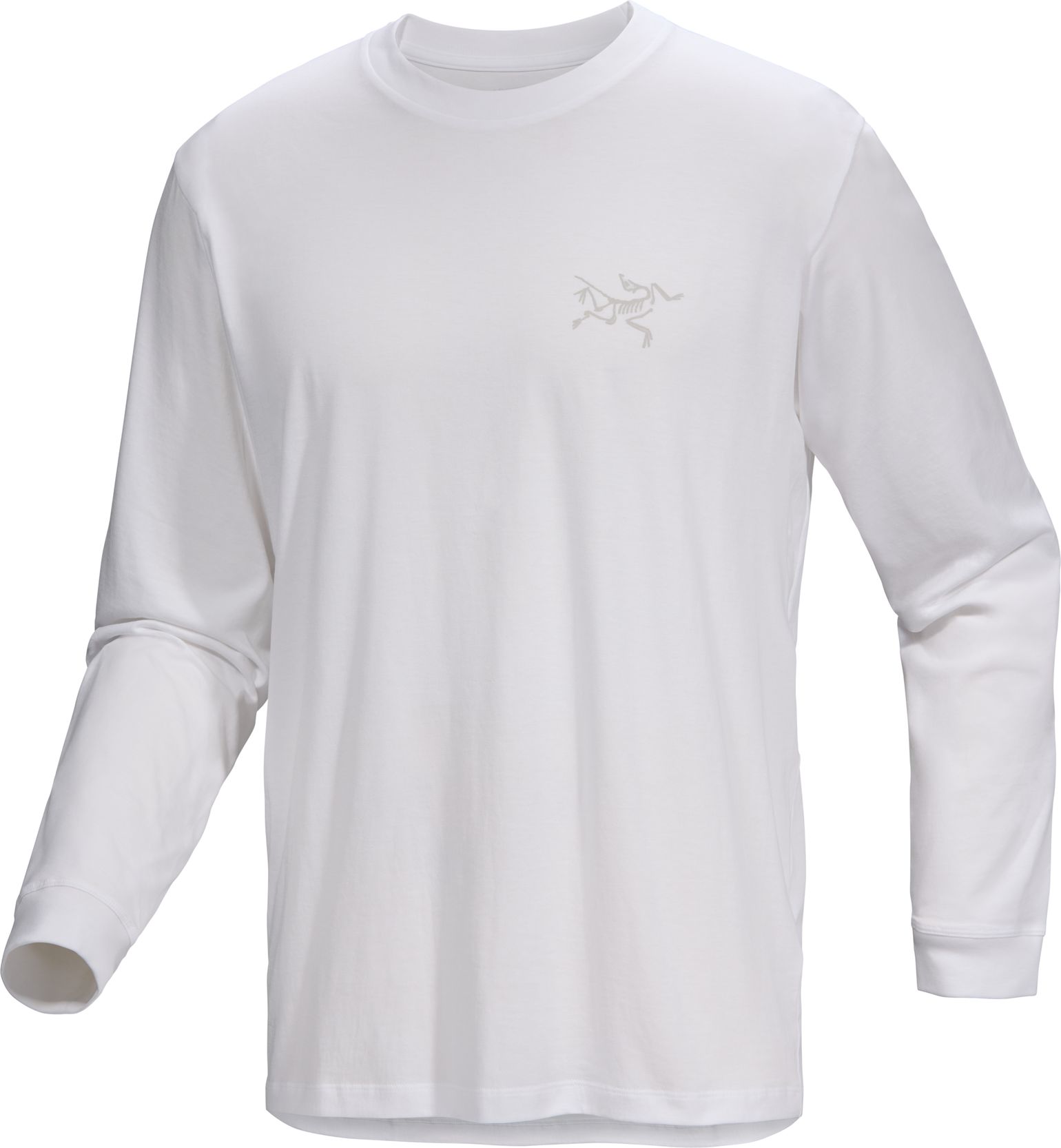 Arc'teryx Men's Kragg SL Cotton Longsleeve Shirt  White Light