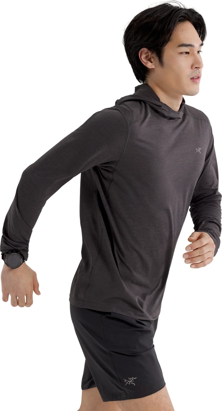 Arc'teryx Men's Cormac Hoody Black Heather Arc'teryx Arc'teryx Men's Cormac Hoody Black Heather Arc'teryx