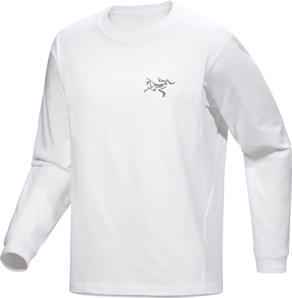 Arc'teryx Men's Kragg Cotton Longsleeve White Light / Black