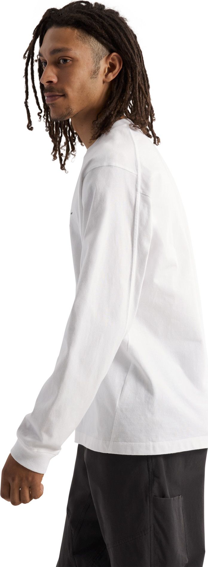 Arc'teryx Men's Kragg Cotton Longsleeve White Light / Black Arc'teryx