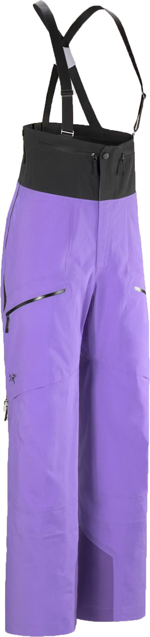 Arc'teryx Women's Rush Bib Pant Aster / Black Arc'teryx Arc'teryx Women's Rush Bib Pant Aster / Black Arc'teryx