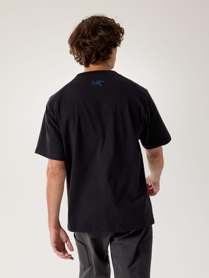 Arc'teryx Kragg Cotton Lithographica Ss M Black Arc'teryx