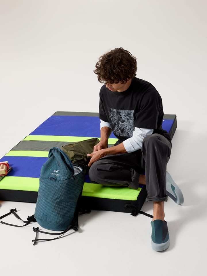 Arc'teryx Kragg Cotton Lithographica Ss M Black Arc'teryx