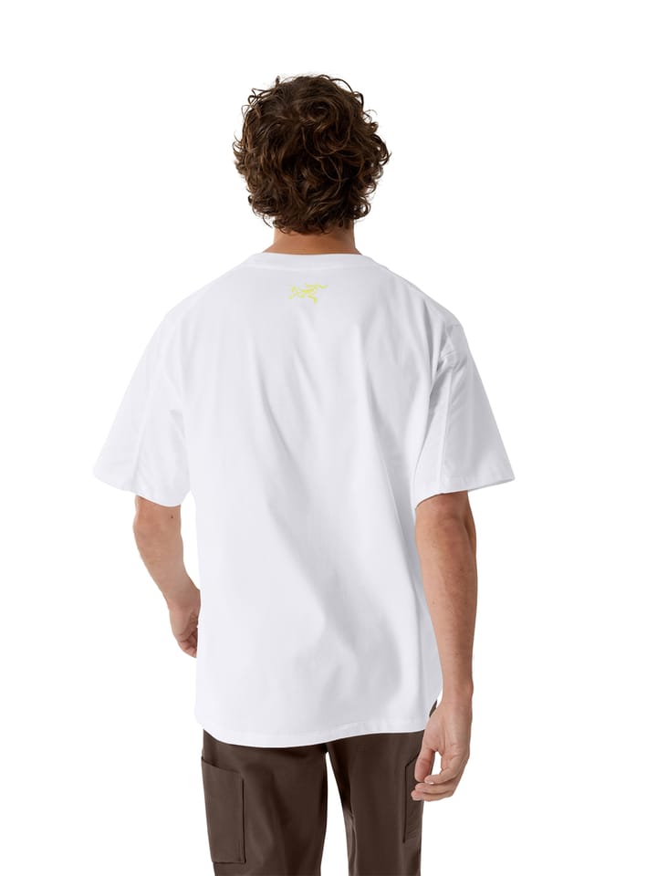 Arc'teryx Kragg Cotton Lithographica Ss M White Light Arc'teryx