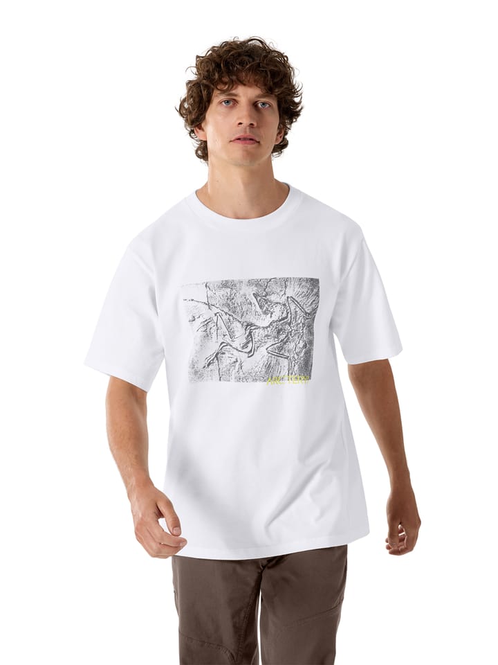 Arc'teryx Kragg Cotton Lithographica Ss M White Light Arc'teryx