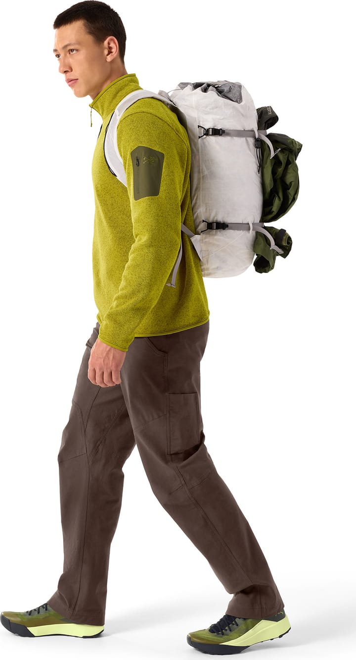 Arc'teryx Men's Covert 1/2 Zip Olive Moss Heather Arc'teryx