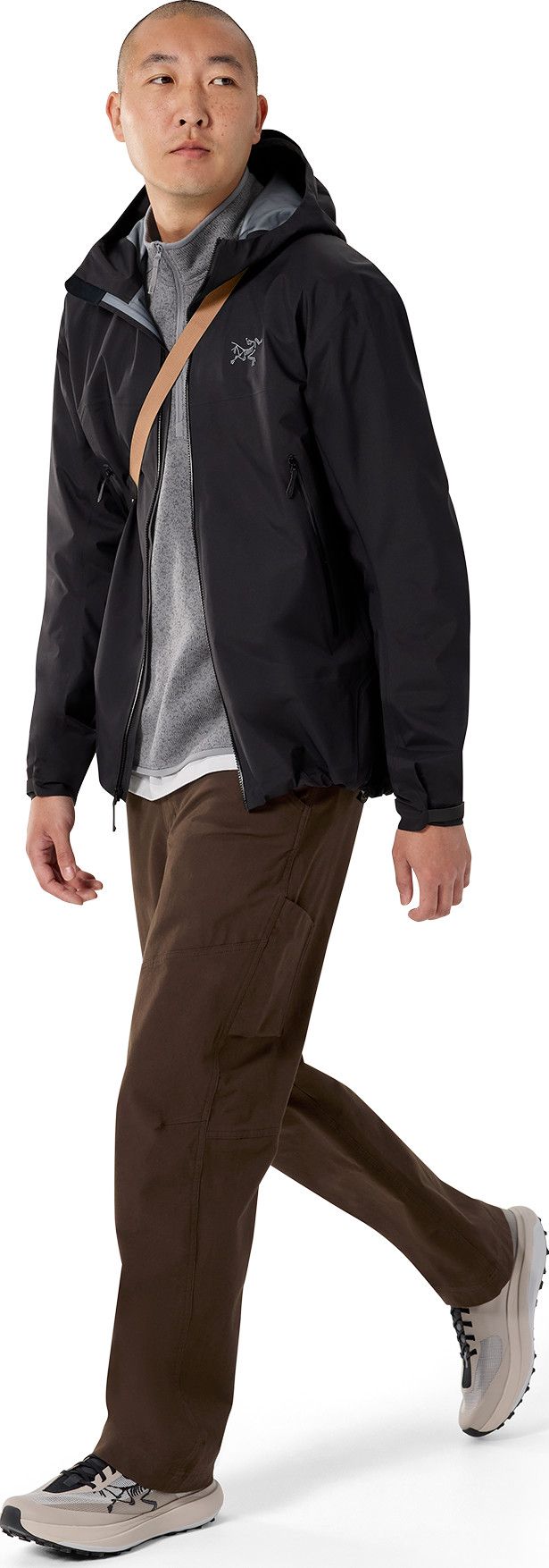 Arc'teryx Men's Covert 1/2 Zip Cloud Heather / Void Arc'teryx Arc'teryx Men's Covert 1/2 Zip Cloud Heather / Void Arc'teryx