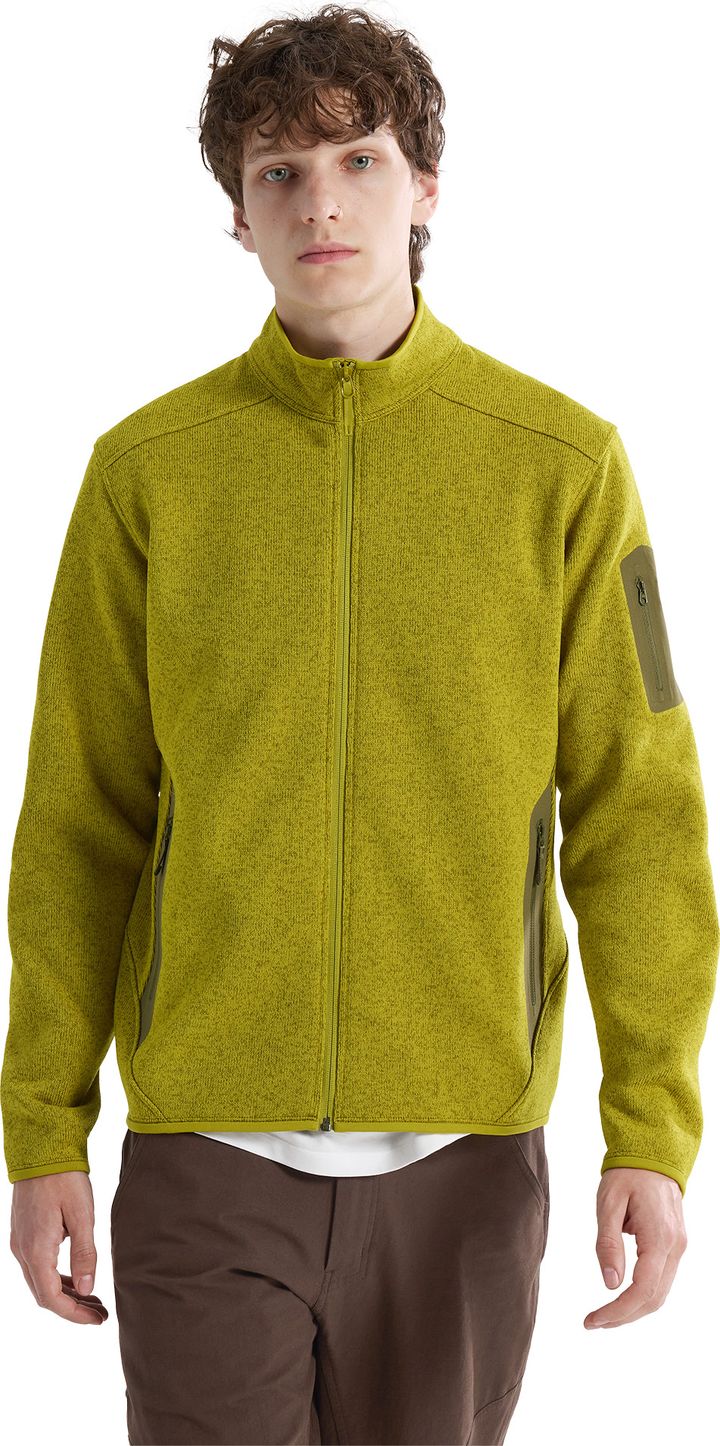 Arc'teryx Men's Covert Cardigan Olive Moss Heather Arc'teryx Arc'teryx Men's Covert Cardigan Olive Moss Heather Arc'teryx