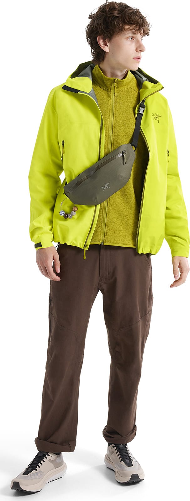 Arc'teryx Men's Covert Cardigan Olive Moss Heather Arc'teryx