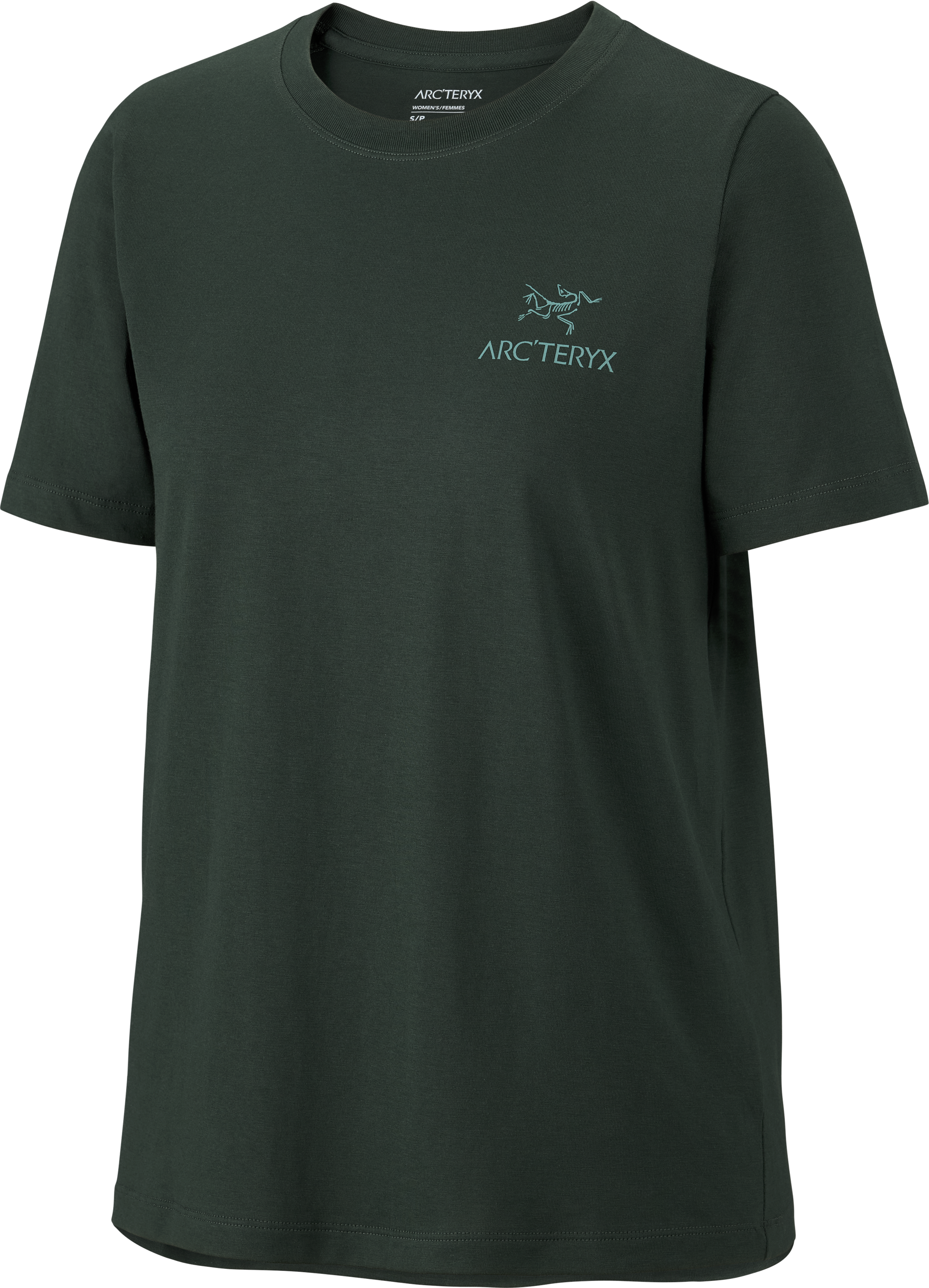 Arc'teryx Women's Kragg SL Cotton Emblem Crew Short Sleeve Shirt