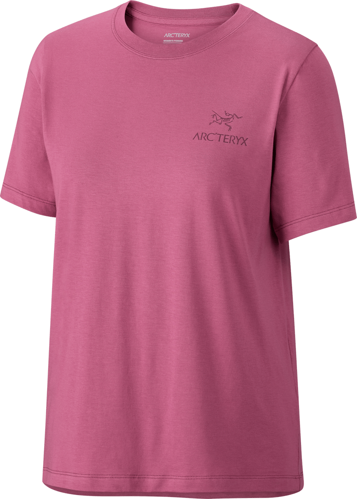 Arc'teryx Women's Kragg SL Cotton Emblem Crew Short Sleeve Shirt Lt Renegade Arc'teryx