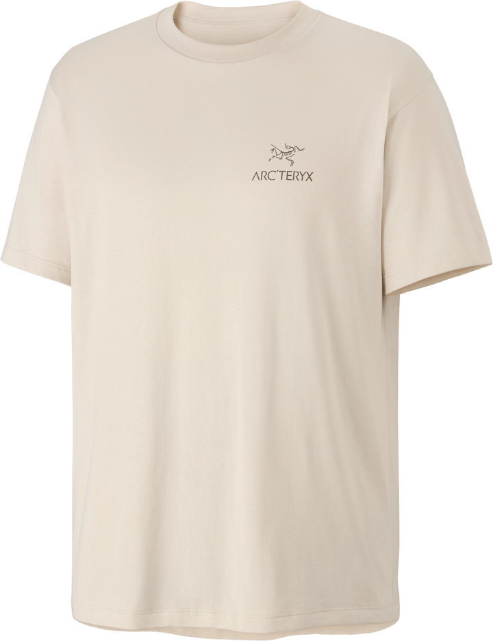Arc'teryx Men's Kragg SL Cotton Bird Word Short Sleeve Shirt Sea Salt/Mongoose Arc'teryx