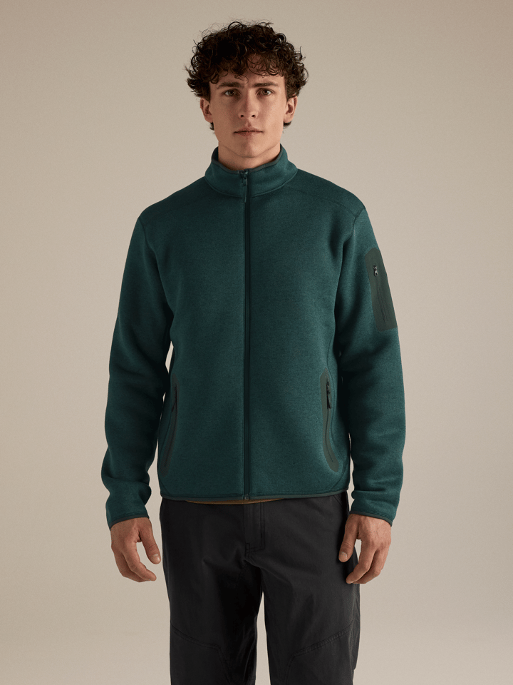 Arc'teryx Men's Covert Cardigan Dark Jade Heather Arc'teryx