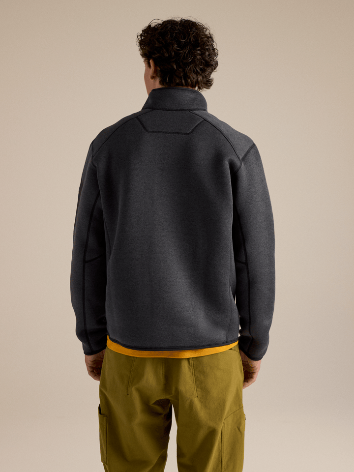 Arc'teryx Men's Covert 1/2 Zip Neck Black Heather Arc'teryx