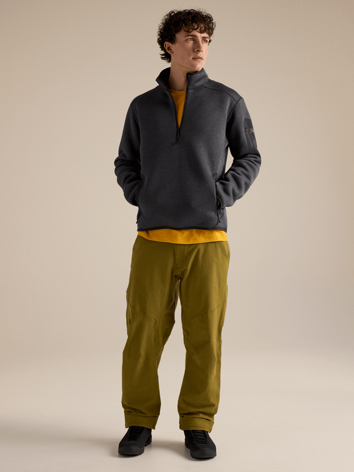 Arc'teryx Men's Covert 1/2 Zip Neck Black Heather Arc'teryx