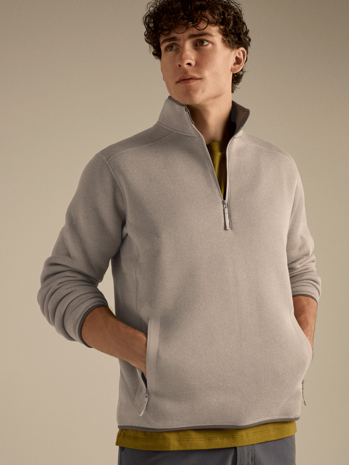 Arc'teryx Men's Covert 1/2 Zip Neck Rune Heather Arc'teryx