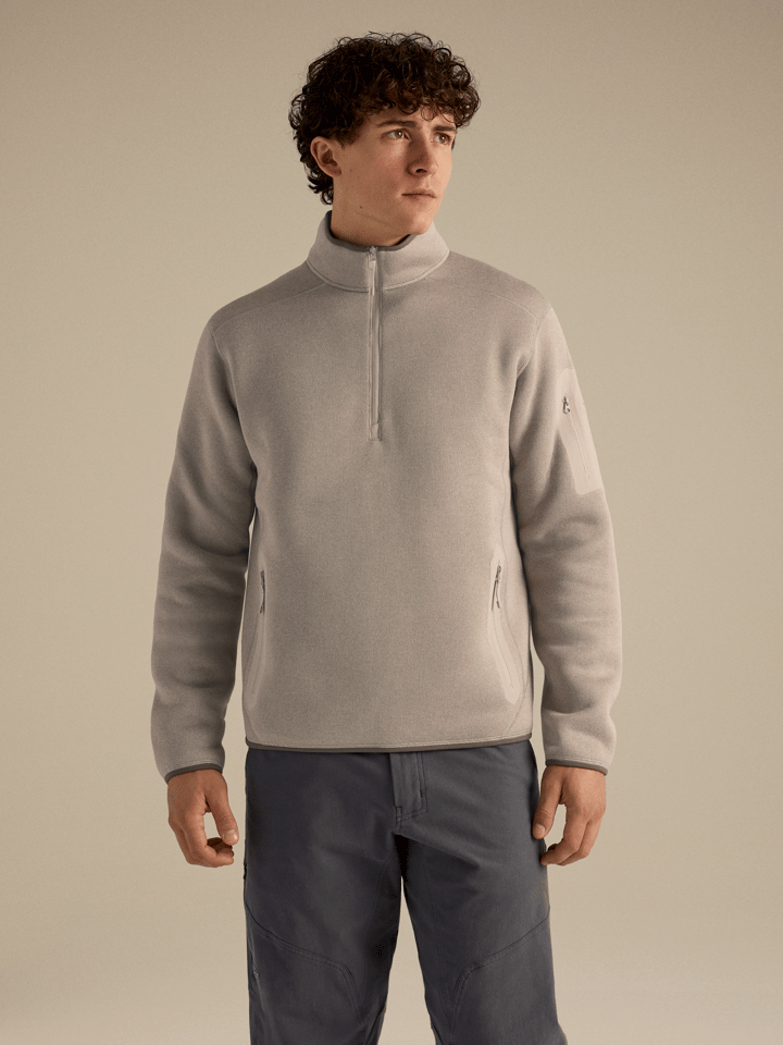 Arc'teryx Men's Covert 1/2 Zip Neck Rune Heather Arc'teryx