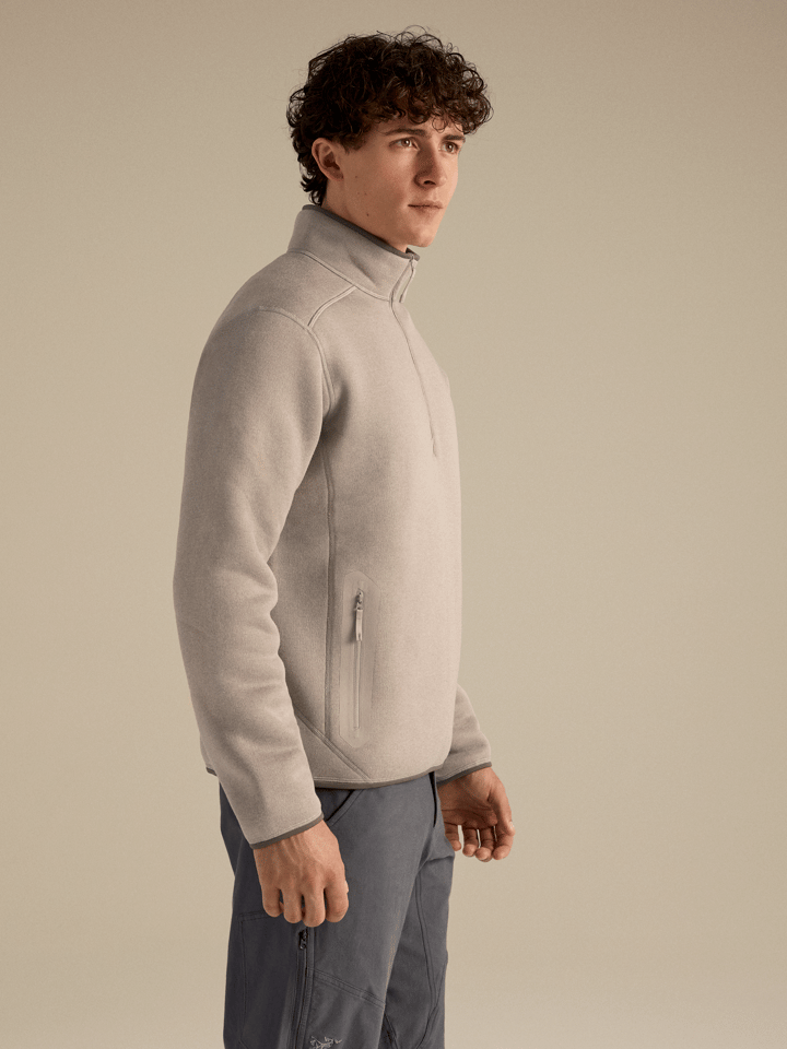 Arc'teryx Men's Covert 1/2 Zip Neck Rune Heather Arc'teryx